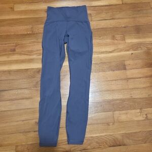 Lululemon Women Train Times 7/8 Tight LW5AMOS  Gray Size 2